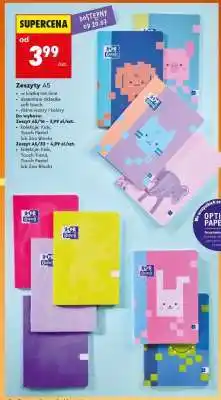 Biedronka Zeszyty A5 oferta