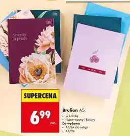 Biedronka Brulion A5 oferta