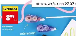Biedronka Korektor w taśmie oferta