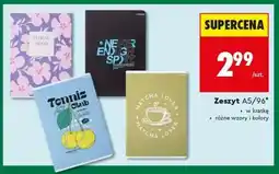 Biedronka Zeszyt A5/96 oferta