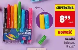 Biedronka Kredki żelowe, 8 szt oferta