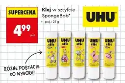 Biedronka Klej w sztyfcie SpongeBob oferta