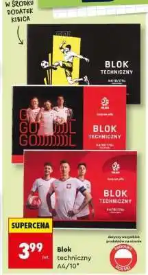 Biedronka Blok techniczny A4/10 oferta