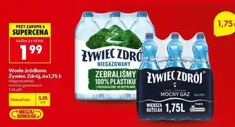 Biedronka Woda źródlana Żywiec Zdrój 6x1,75 l oferta