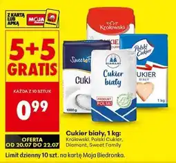 Biedronka Cukier biały 1 kg oferta