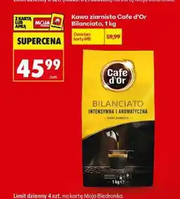 Biedronka Kawa ziarnista Cafe d'Or Bilanciato , 1 kg oferta