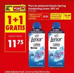 Biedronka Płyn do płukania tkanin Spring Awakening Lenor, 987 ml oferta