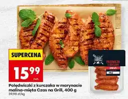 Biedronka Polędwiczki z kurczaka w marynacie malina-mięta Czas na Grill, 400 g oferta