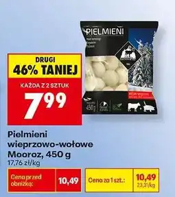 Biedronka Pielmieni wieprzowo wołowe Mooroz , 450 g oferta