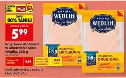 Biedronka Polędwica drobiowa w plastrach Kraina Wędlin, 250 g oferta
