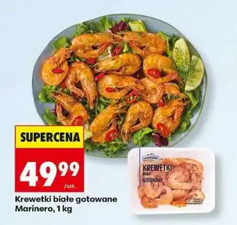 Biedronka Krewetki białe gotowane Marinero, 1 kg oferta