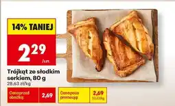 Biedronka Trójkąt ze słodkim serkiem, 80 g oferta
