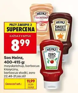 Biedronka Sos Heinz, 400-415 g oferta