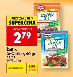Biedronka Żelfix Dr.Oetker, 40 g oferta