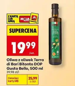 Biedronka Oliwa z oliwek Terra di Bari Bitonto DOP Gusto Bello, 500 ml oferta