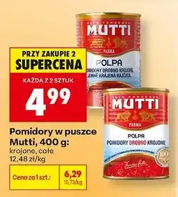 Biedronka Pomidory w puszce Mutti, 400 g oferta