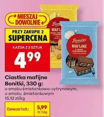 Biedronka Ciastka mafijne Bonitki, 330 g oferta