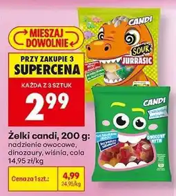 Biedronka Żelki Candi, 200 g oferta