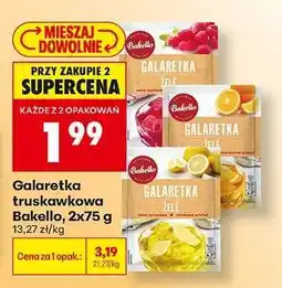 Biedronka Galaretka truskawkowa Bakello, 2x75 g oferta