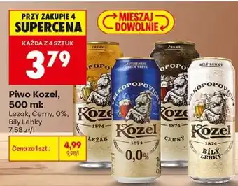Biedronka Piwo Kozel, 500 ml oferta