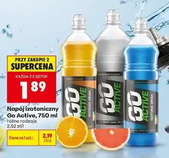 Biedronka Napój izotoniczny Go Active, 750 ml oferta