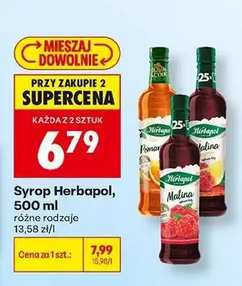 Biedronka Syrop Herbapol, 500 ml oferta