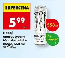 Biedronka Napój energetyczny Monster white mega, 558 ml oferta