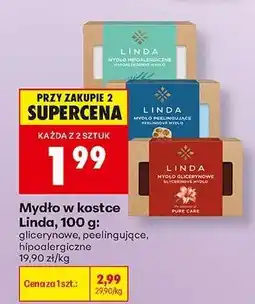 Biedronka Mydło w kostce Linda, 100 g oferta