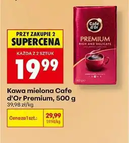 Biedronka Kawa mielona Cafe d'Or Premium, 500 g oferta