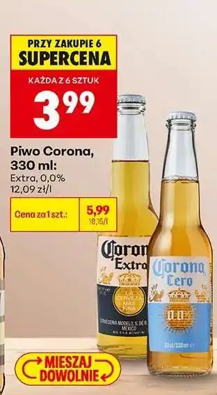 Biedronka Piwo Corona, 330 ml oferta