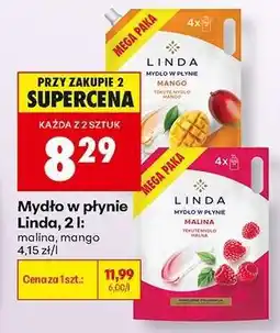 Biedronka Mydło w płynie Linda, 2 l oferta