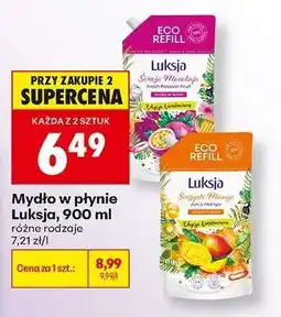 Biedronka Mydło w płynie Luksja, 900 ml oferta