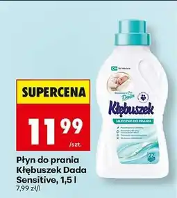 Biedronka Płyn do prania Kłębuszek Dada Sensitive, 1,5 l oferta