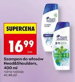 Biedronka Szampon do włosów Head & Shoulders 400 ml oferta