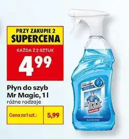 Biedronka Płyn do szyb Mr Magic, 1l oferta
