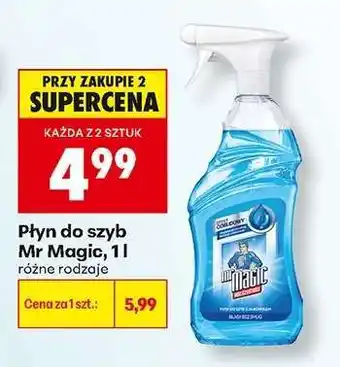 Biedronka Płyn do szyb Mr Magic, 1l oferta