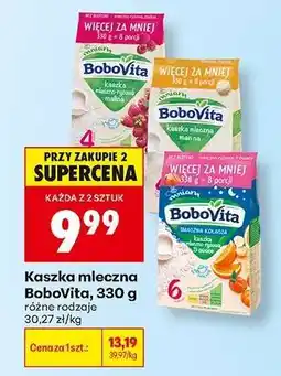 Biedronka Kaszka mleczna BoboVita, 330 g oferta