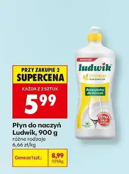 Biedronka Płyn do naczyń Ludwik 900 g oferta
