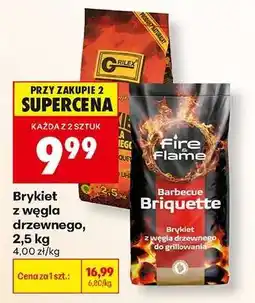 Biedronka Brykiet z węgla drzewnego, 2,5 kg oferta