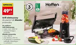 Biedronka Grill elektryczny do panini lub blender przenośny oferta