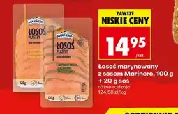 Biedronka Łosoś marynowany z sosem Marinero, 100 g + 20 g sos oferta