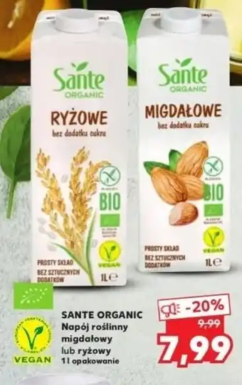 Kaufland Napój rośliny migdałowy lub ryżowy 1l oferta