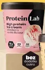 Netto Lody proteinowe Protein Lab High protein Ice cream strawberry vanilla flavour oferta