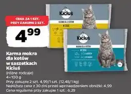 Netto Karma mokra dla kotów w saszetkach Kiciuś oferta