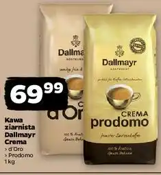 Netto Kawa ziarnista Dallmayr Crema d'Oro / Prodomo oferta