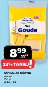 Netto Ser Gouda Miletto kostka oferta