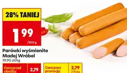 Biedronka Parówki wyśmienite Madej Wróbel oferta