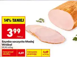 Biedronka Szynka soczysta Madej Wróbel oferta