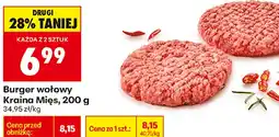 Biedronka Burger wołowy Kraina Mięs oferta