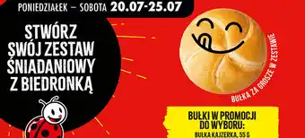 Biedronka Bułka oferta